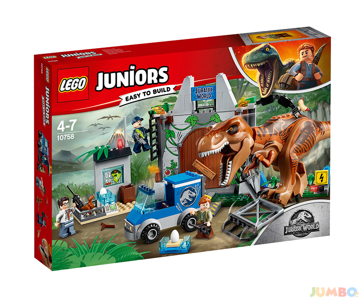 LEGO® Juniors 10758 – Бягство на тиранозавър