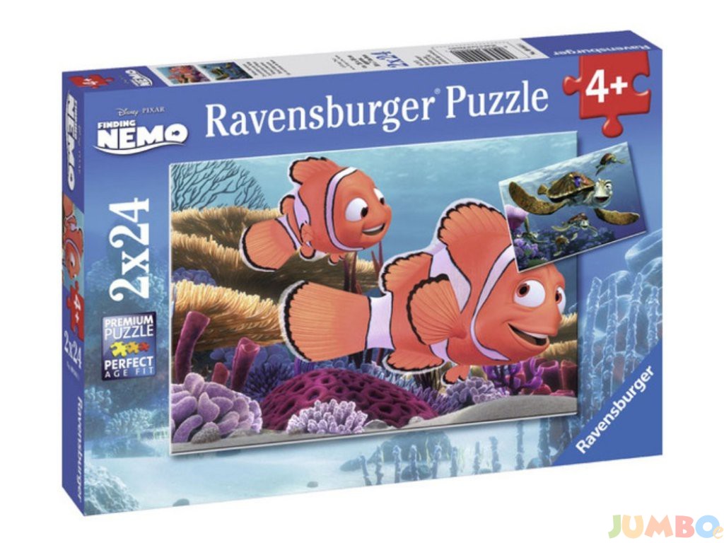 Пъзел Ravensburger 2х24 ел. – Търсенето на Немо