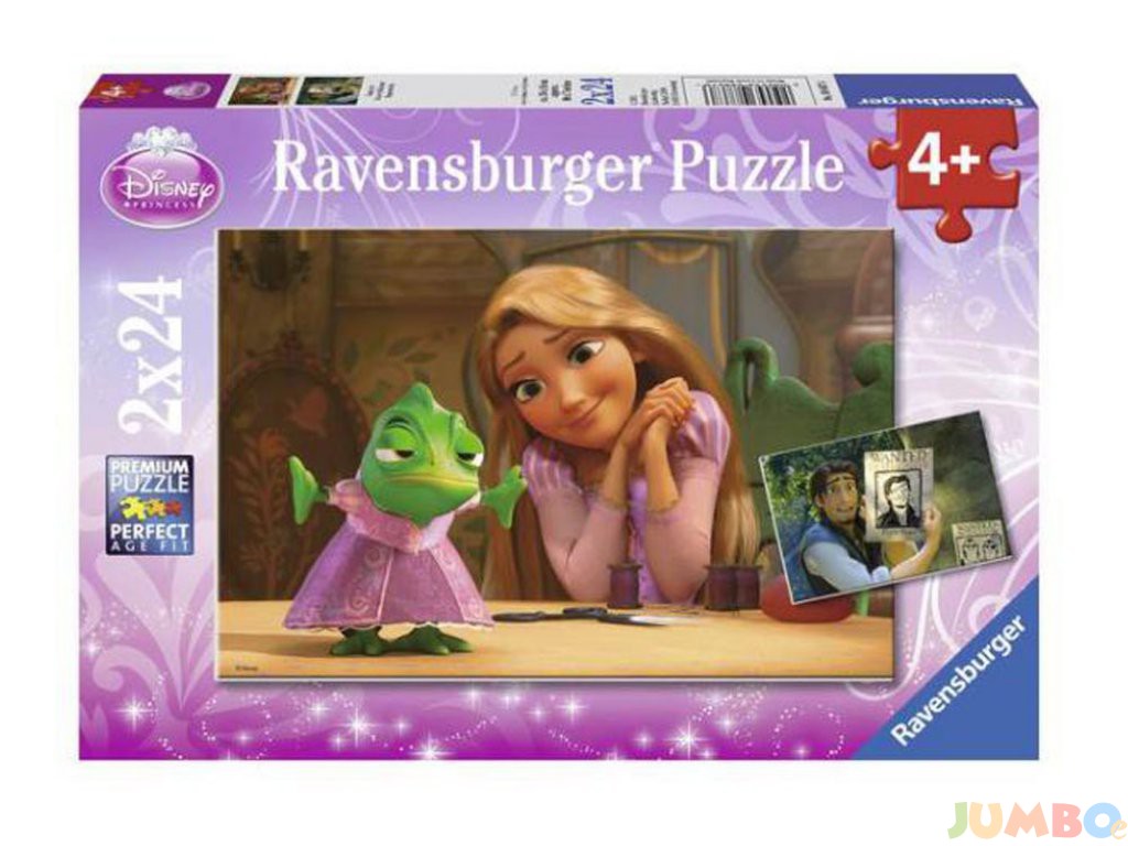 Пъзел Ravensburger 2х24 ел. – Рапунцел