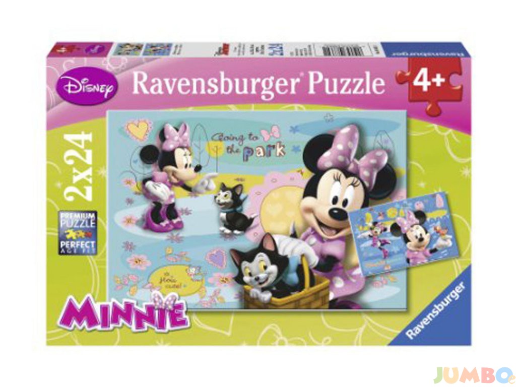 Пъзел Ravensburger 2х24 ел. – Мини Маус