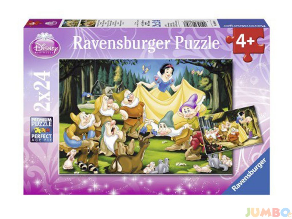 Пъзел Ravensburger 2х24 ел. – Снежанка