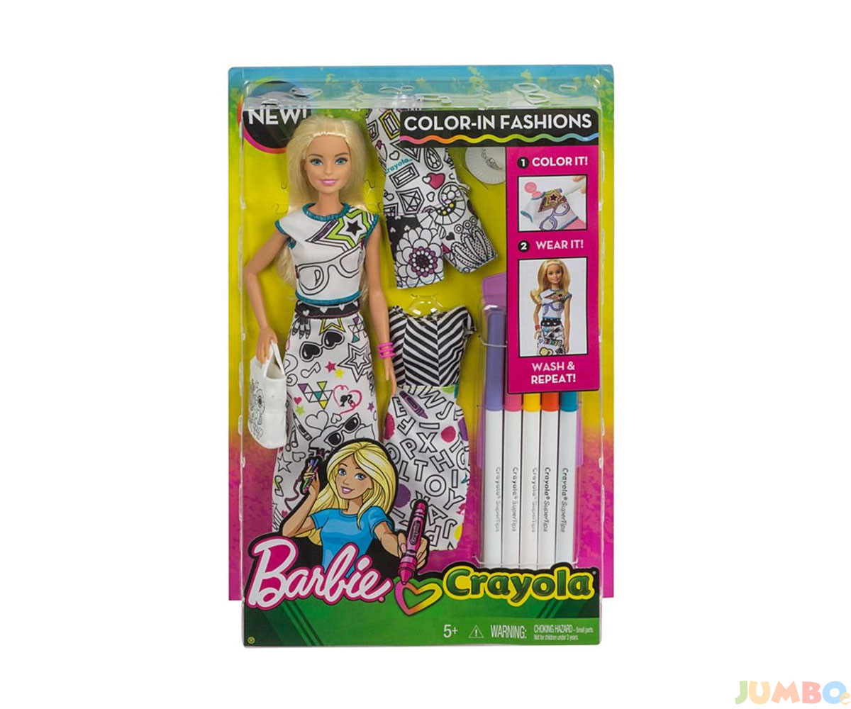 Кукла Barbie – Комплект за дизайн на дрехи