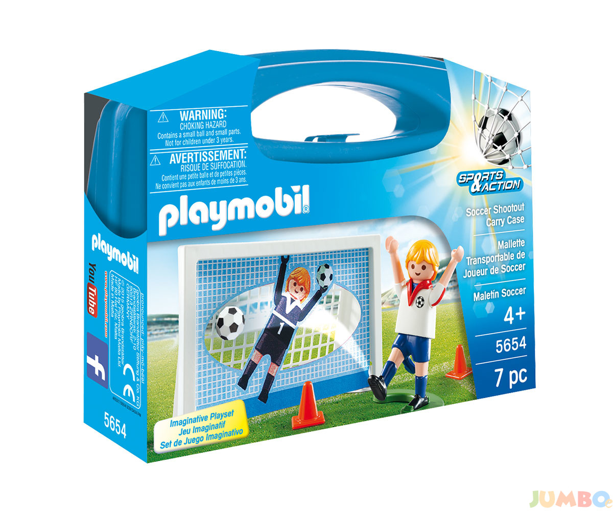 Playmobil – Футболист с врата в куфарче