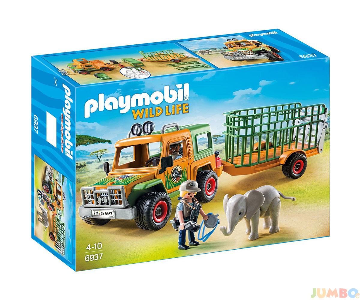 Playmobil – Рейнджърски камион със слон