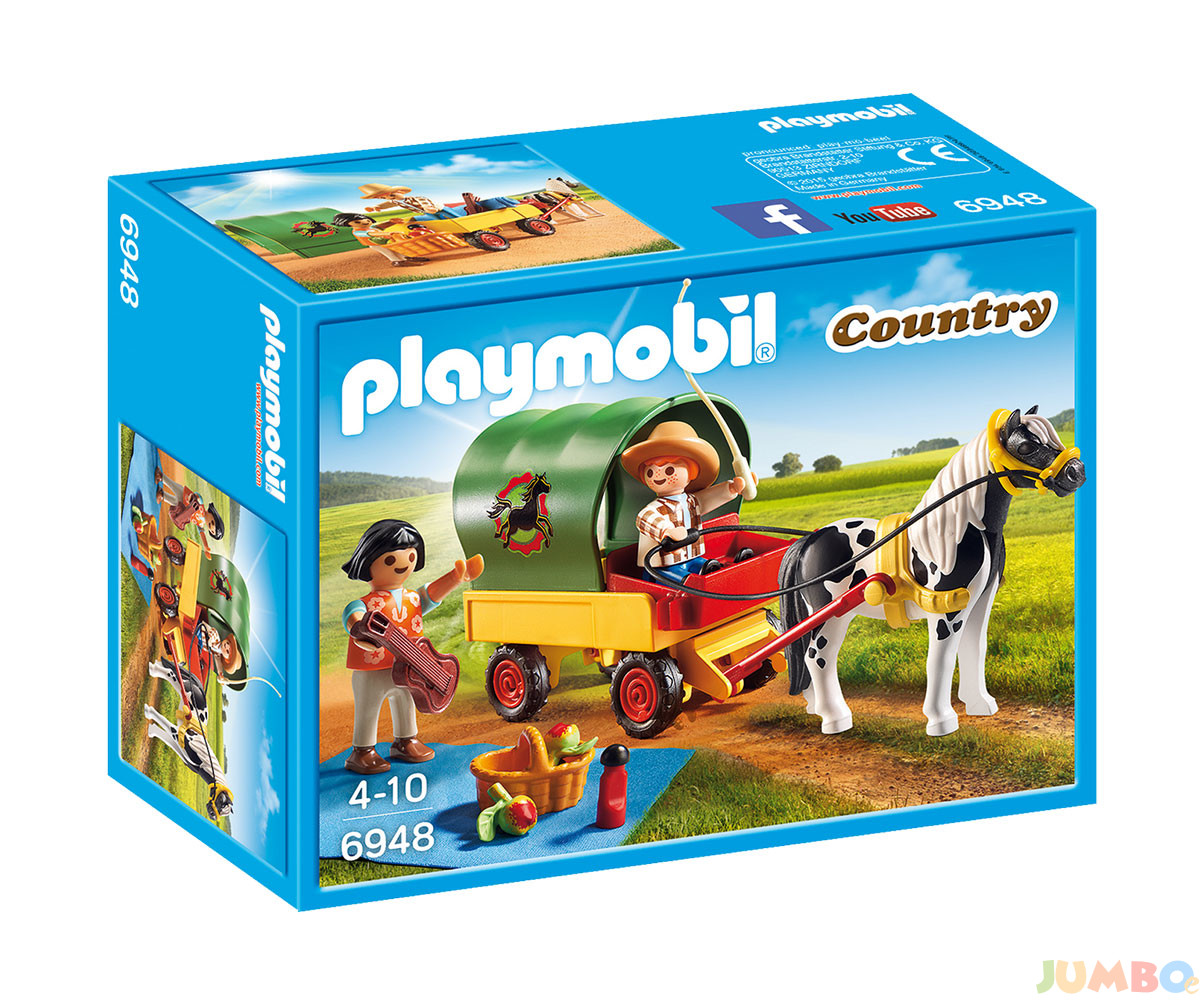 Playmobil – Пикник с пони вагон