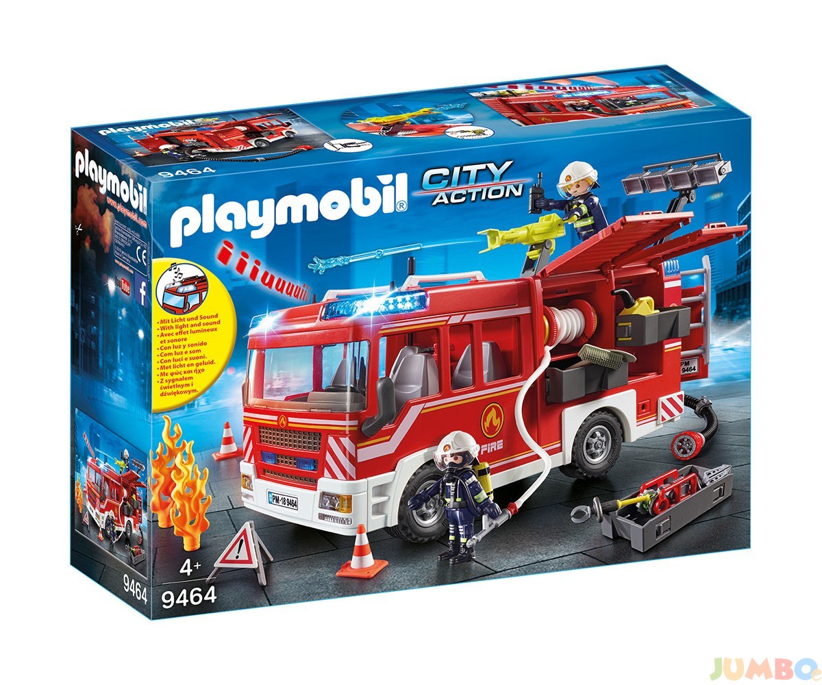 Playmobil – Пожарна кола с контейнер за вода