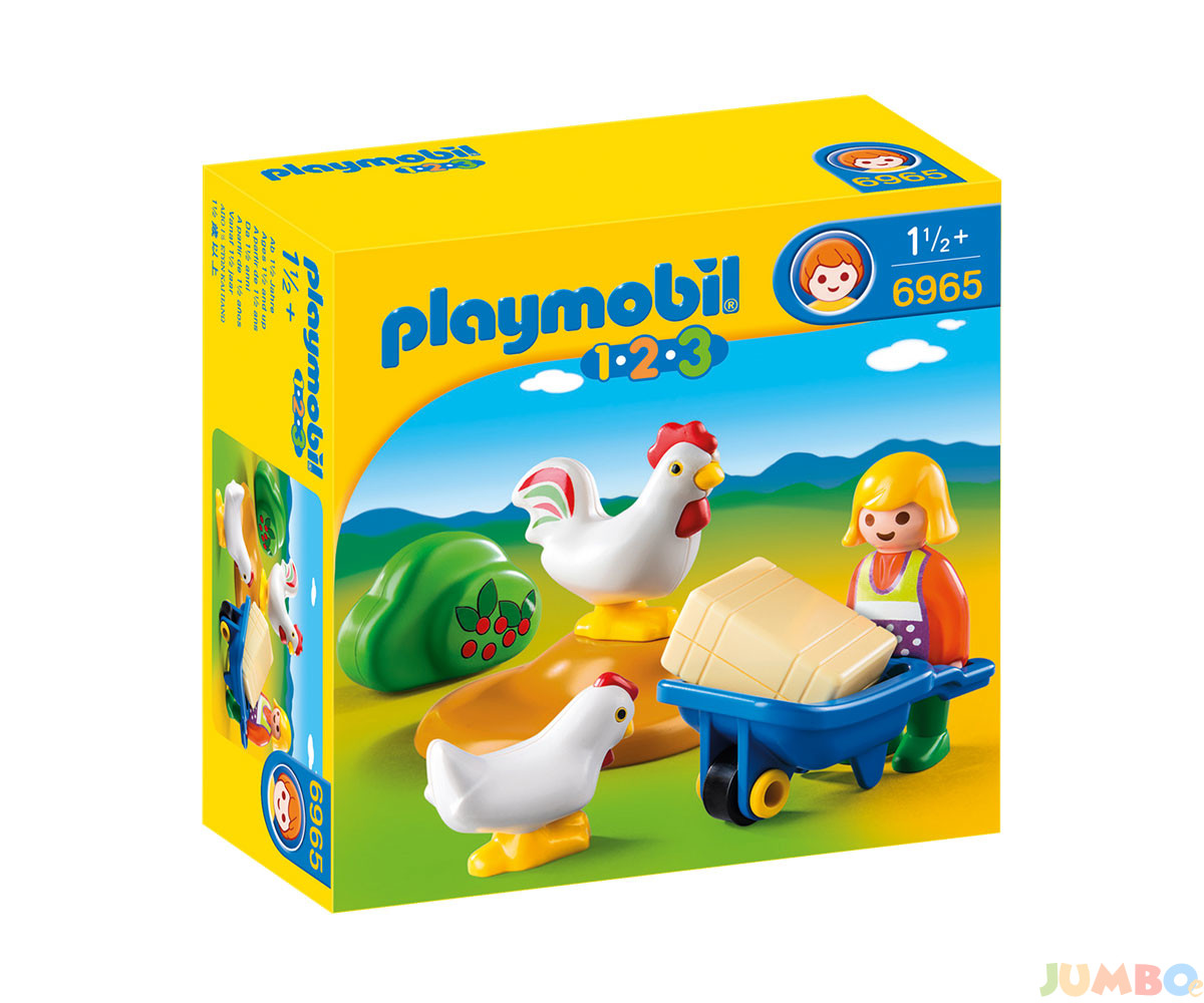 Playmobil – Домакиня с кокошки и пилета
