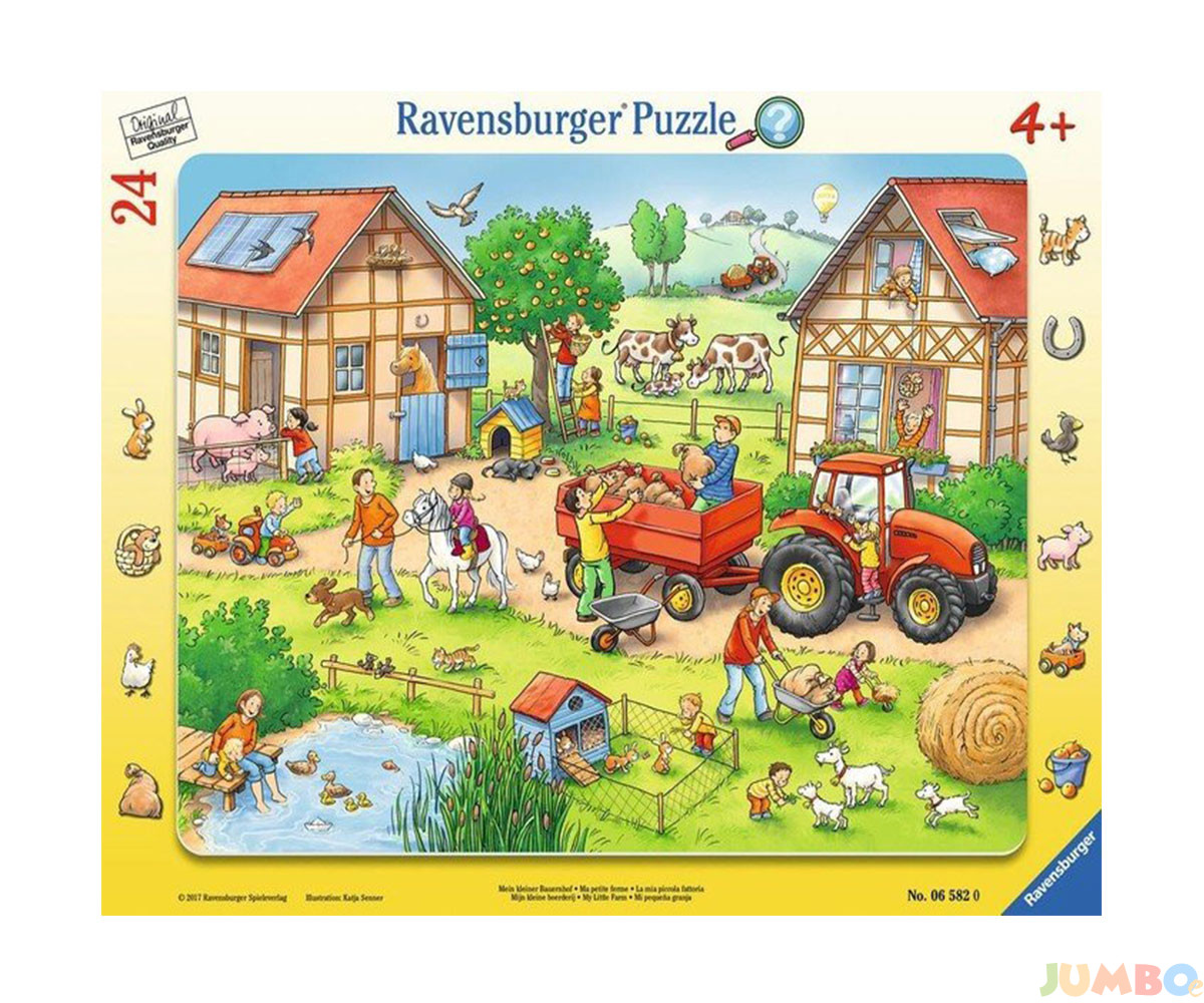 Пъзел Ravensburger 24 ел. – Моята малка ферма
