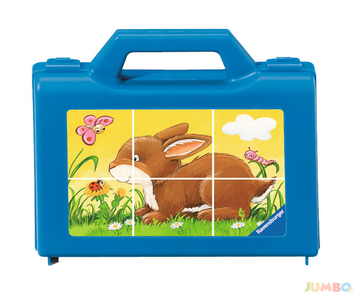 Пъзел – кубчета Ravensburger 6 ел. – Сладки животни