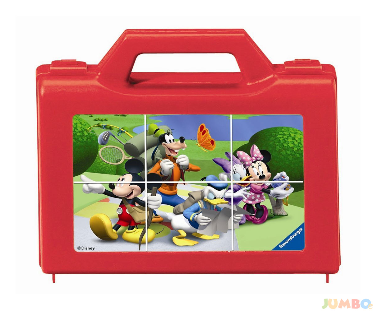 Пъзел – кубчета Ravensburger 6 ел. – Мики Маус