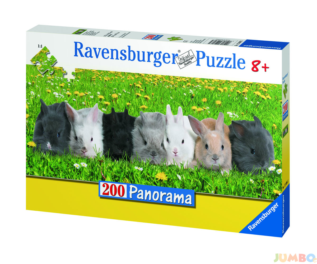 Пъзел Ravensburger 200 ел. – Зайчета