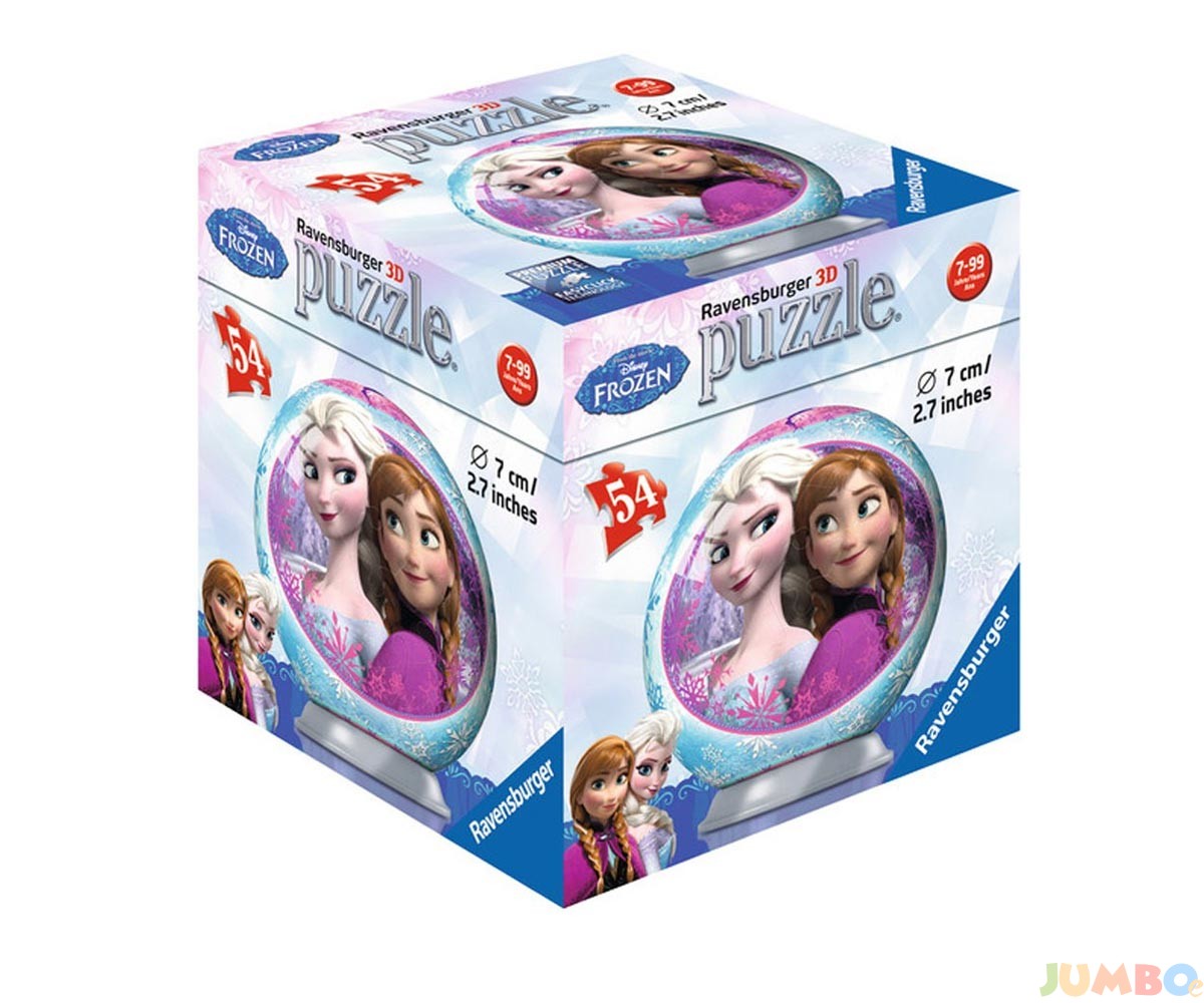 3D Пъзел Ravensburger топка 54 ел. – Замръзналото кралство