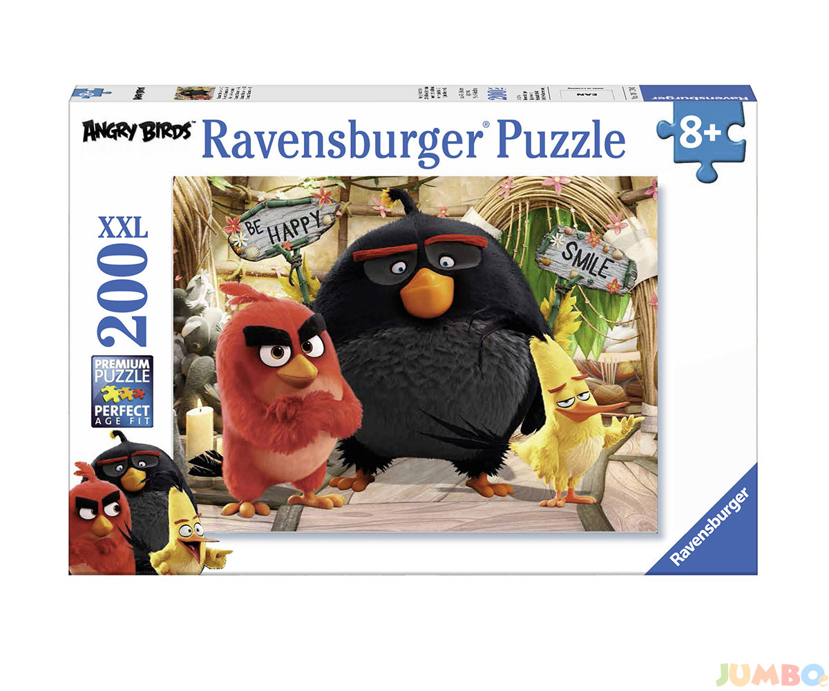 Пъзел Ravensburger 200 ел. – Енгри бърдс