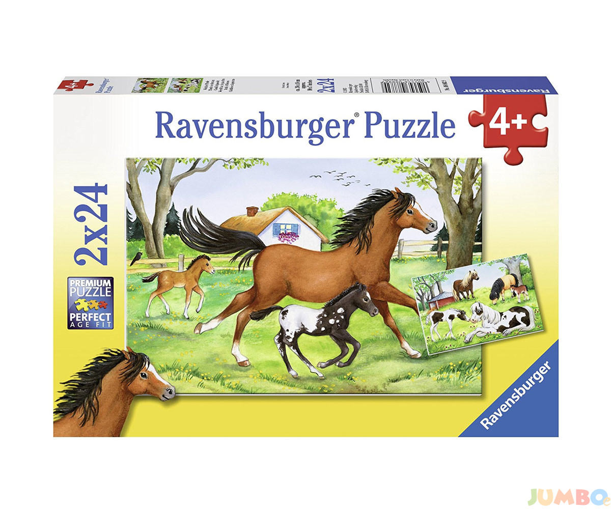 Пъзел Ravensburger 2х24 ел. – Коне