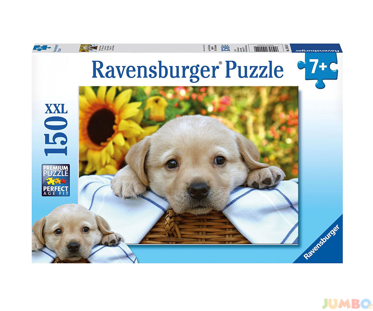 Пъзел Ravensburger 150 ел. – Кученца на пикник