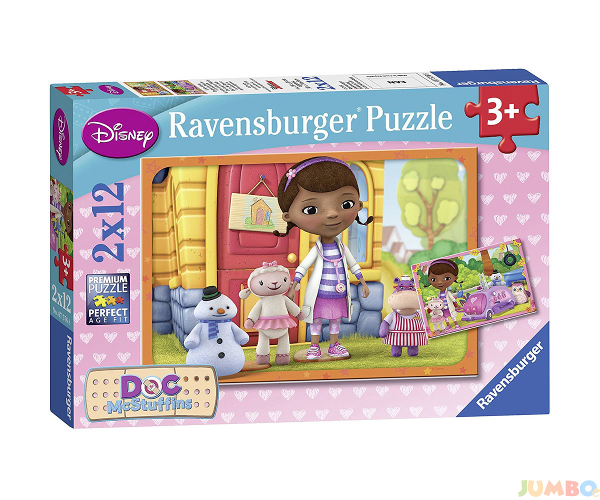 Пъзел Ravensburger 2х12 елемента – Доктор Макстъфин