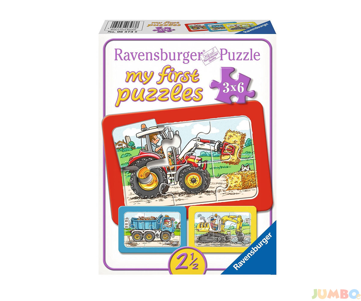 Моят първи Пъзел Ravensburger 3х6 ел. –