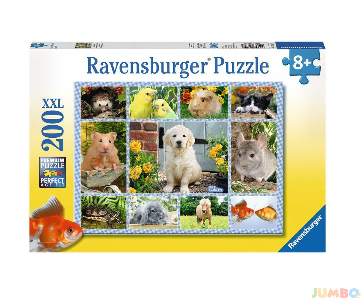 Пъзел Ravensburger 200 ел. – Колаж животни