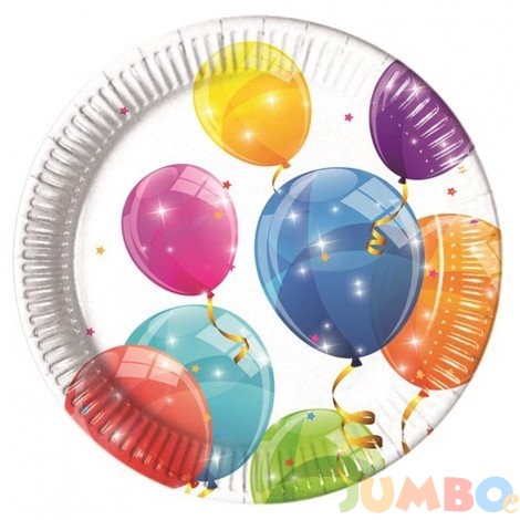 Парти чинийки Procos Balloons 88148