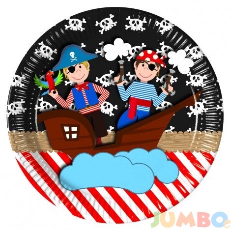 Парти чинийки Procos Pirates 88417