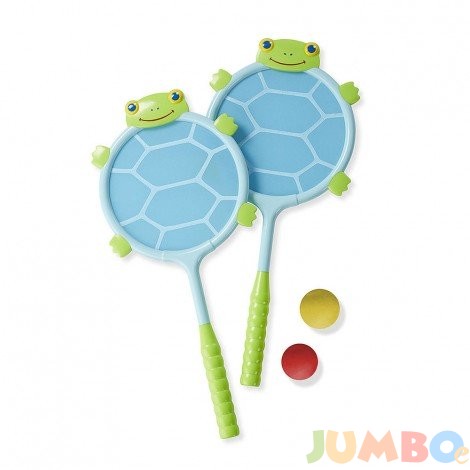 Плажен бадминтон Melissa and Doug Костенурка 16689