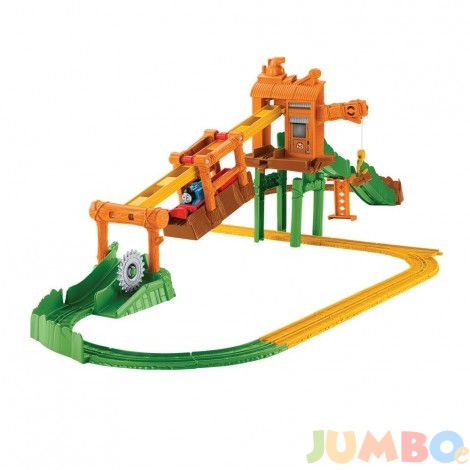Писта Fisher price Мъглив остров с влак Thomas and Friends