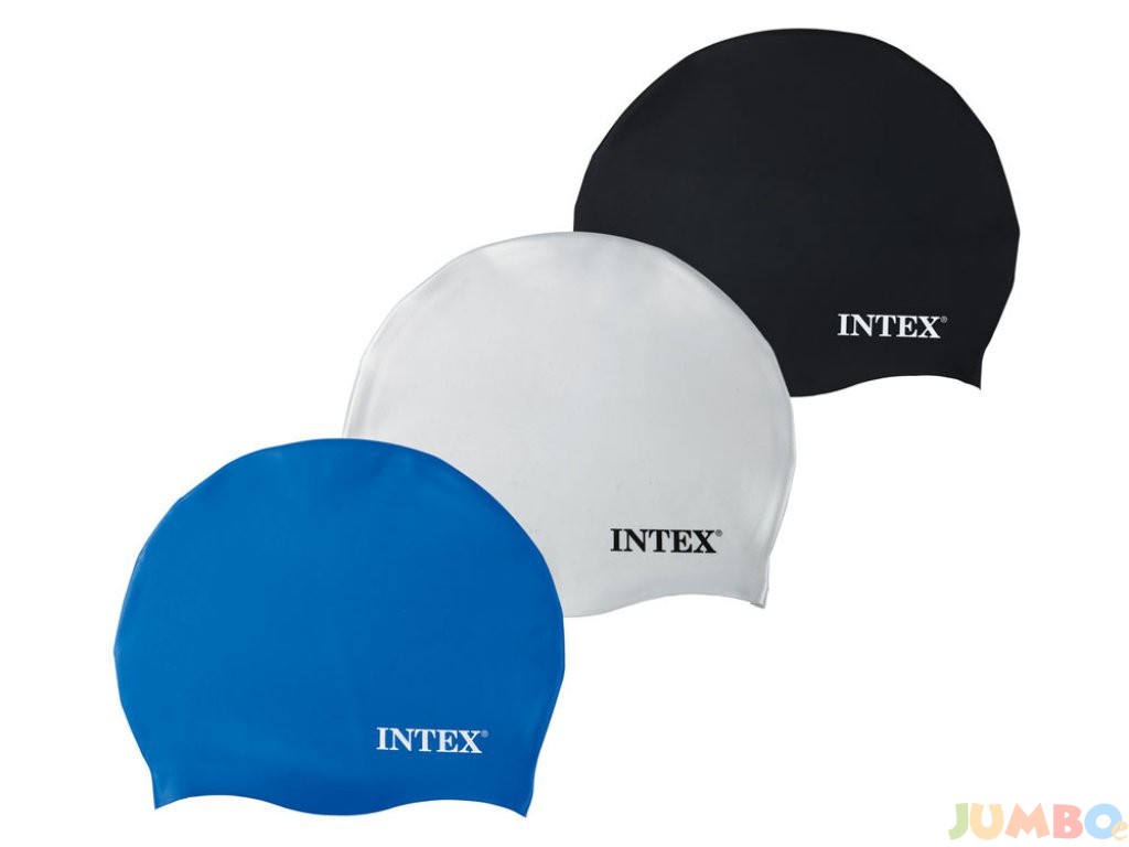 Шапка за плуване INTEX, силиконова, асортимент