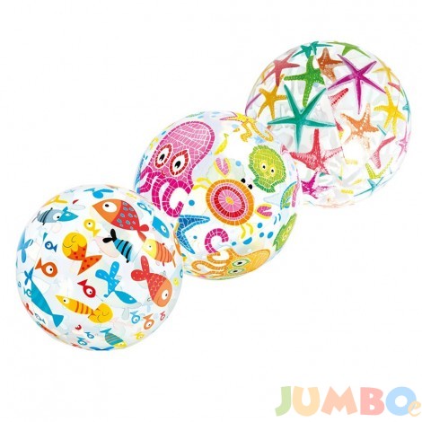 Надуваема топка INTEX Lively Print 51 см асортимент