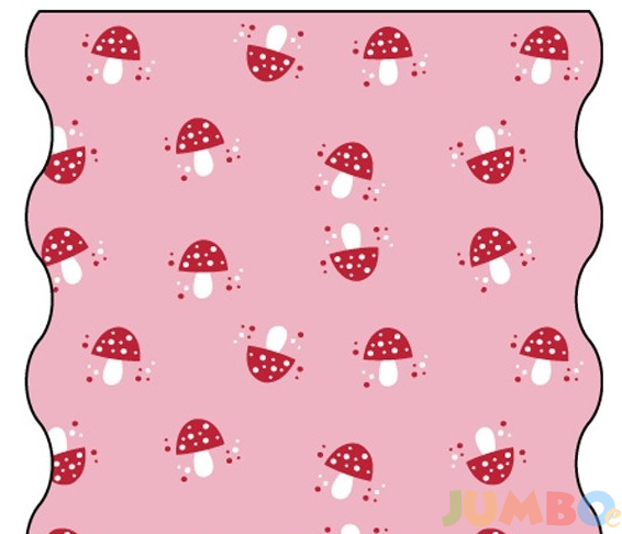 Многофункционална кърпа за глава Lassig Twister Kids Mushroom Pink