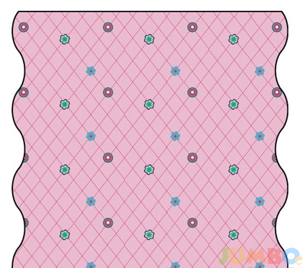 Многофункционална кърпа за глава Lassig Twister Baby Scattered Flower