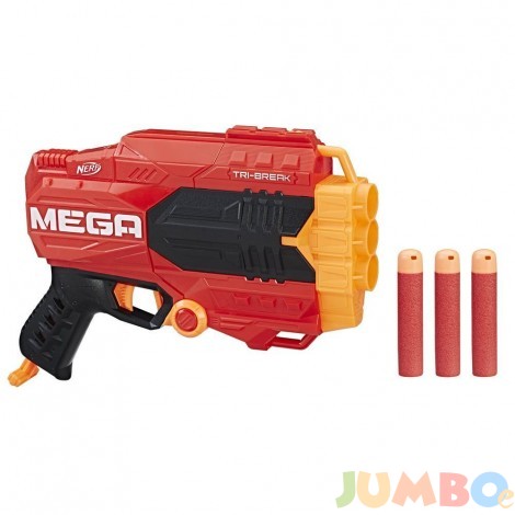 Нърф Hasbro Бластер Мега Tri-Break E0103
