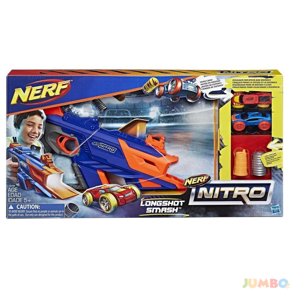 Нърф Hasbro Изстрелвачка нитро long комплект C0784 – Мечо.бг