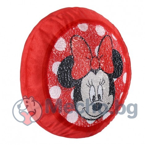 Възглавничка с паети Cerda Minnie Mouse