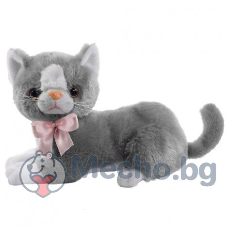 Плюшено коте с панделка Beppe 12832 34 cm