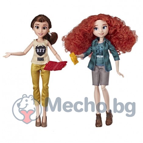 Кукли Hasbro Disney Princess BELLE AND MERIDA E7356