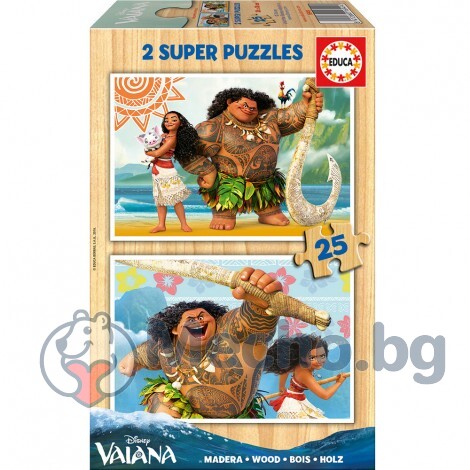 Детски пъзел EDUCA Vaiana 2х25ч 16949