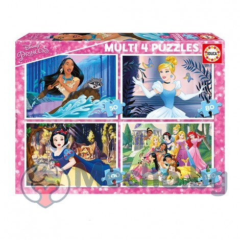 Детски пъзел EDUCA 50-80-100-150 ч. DISNEY PRINCESS 17637