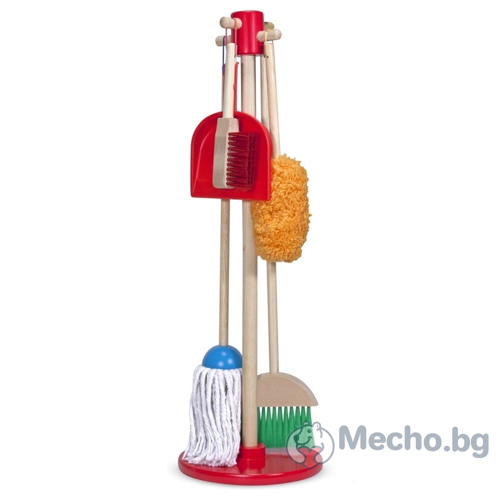 Дървен детски комплект за почистване Melissa and Doug 18600