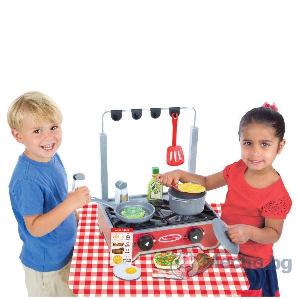 Дървени детски котлони и аксесоари Melissa and Doug 19288