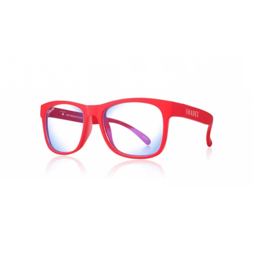 Детски очила за работа с компютър Shadez Blue Light от 3-7 години червени