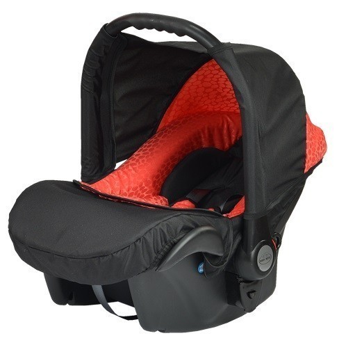 Бебешко кошче за кола Baby Merc Zipy – Черно и червено
