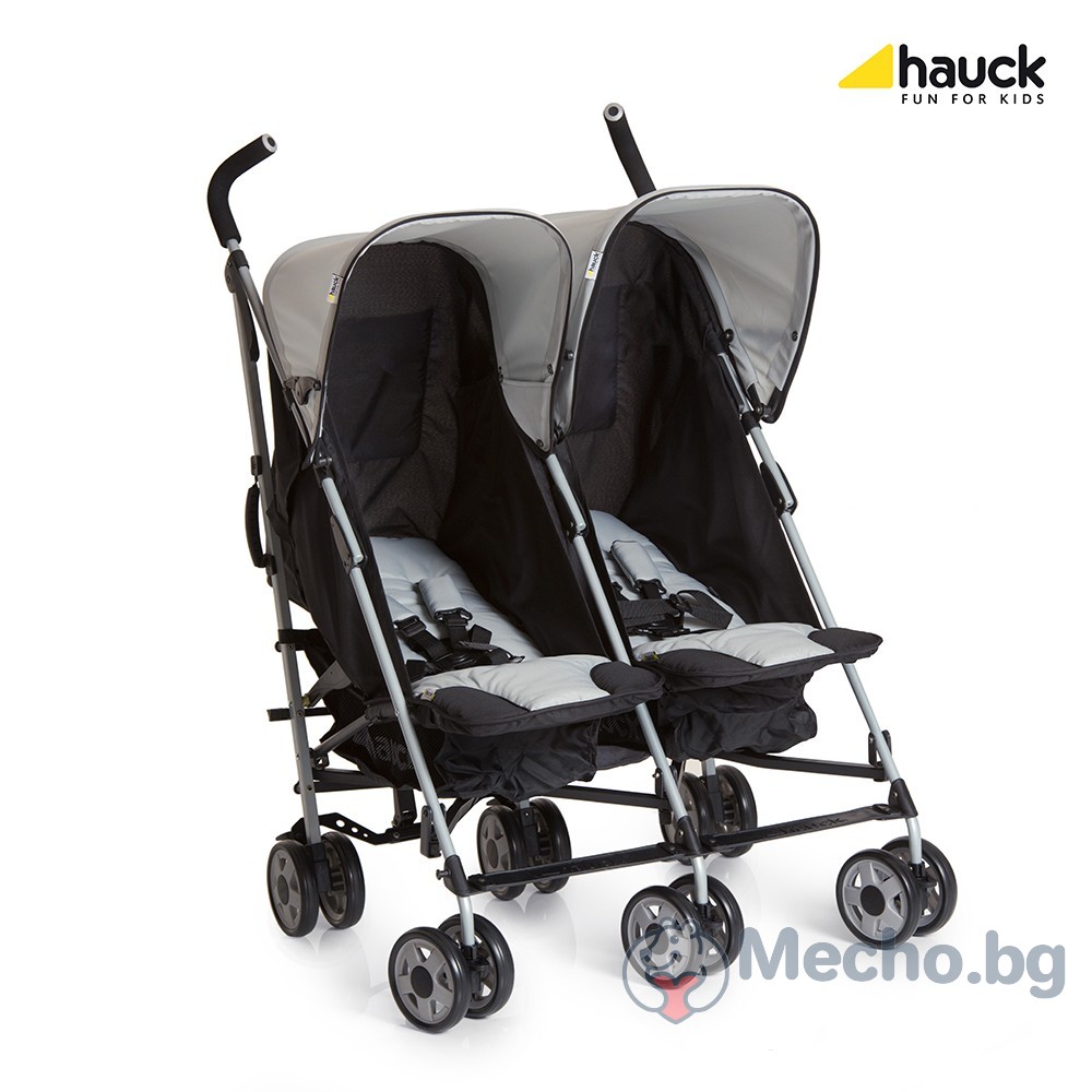 Бебешка количка HAUCK Turbo Duo Caviar/Stone