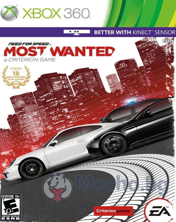 Need For Speed Most Wanted за Xbox 360