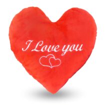 Плюшено сърце I Love you със звук и сърчица