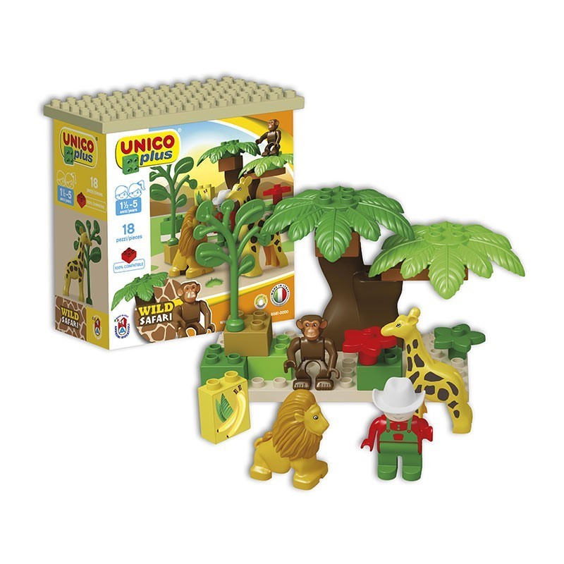 Детски конструктор – сафари, Unico