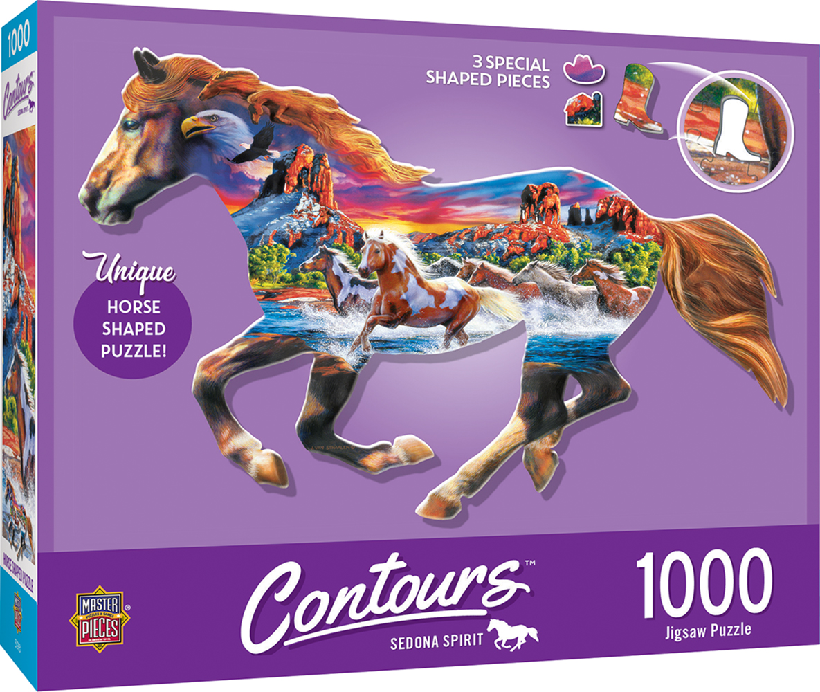 Пъзел Master Pieces от 1000 части – Бягащият кон