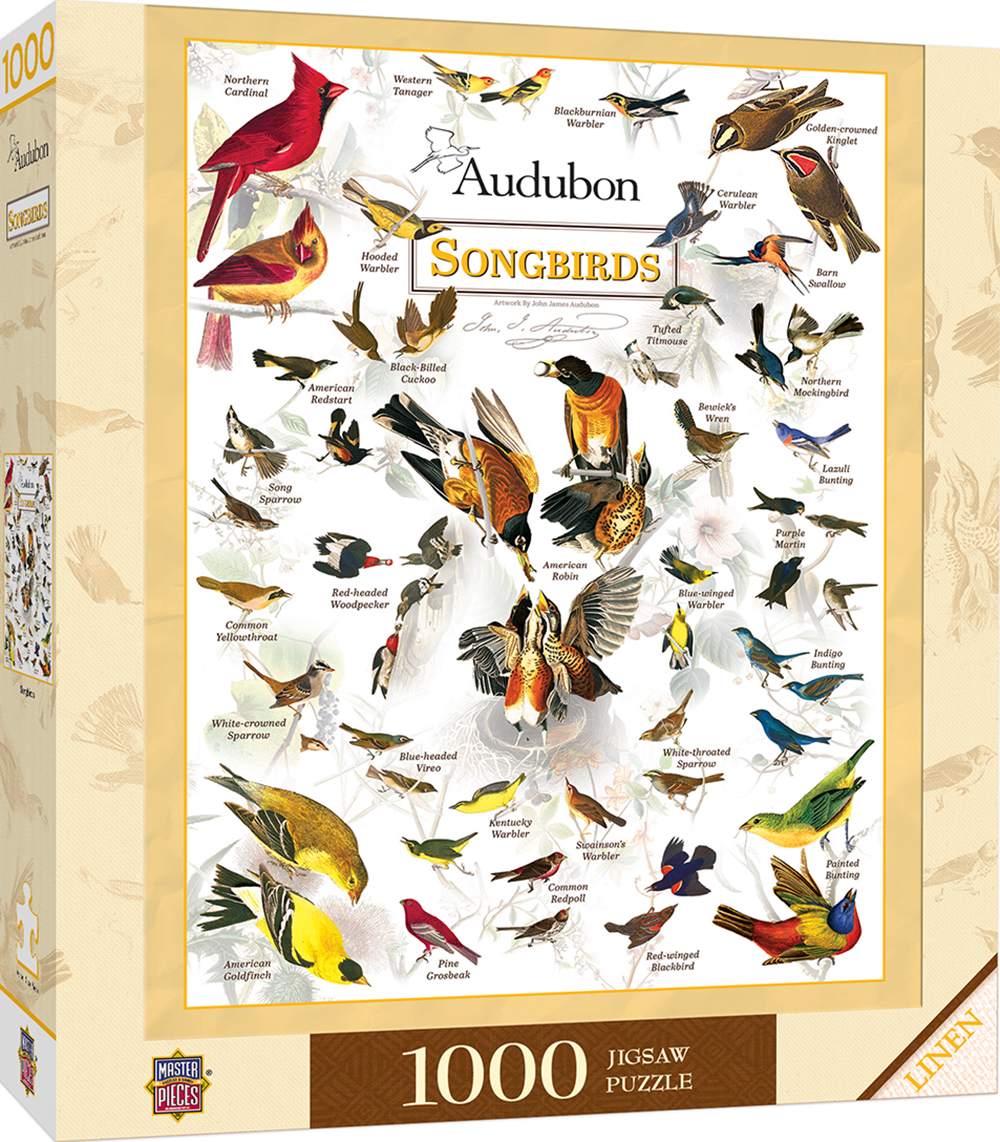 Пъзел Master Pieces от 1000 части – Птички