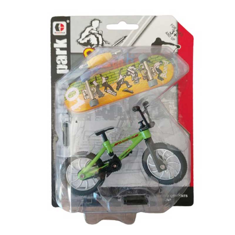 Комплект фингърборди – скейтборд и колело BMX