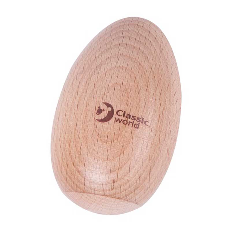 Музикален инструмент – дървено яйце шейкър