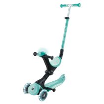 Детска сгъваема тротинетка с родителски контрол Globber Go Up Deluxe Flash Lights